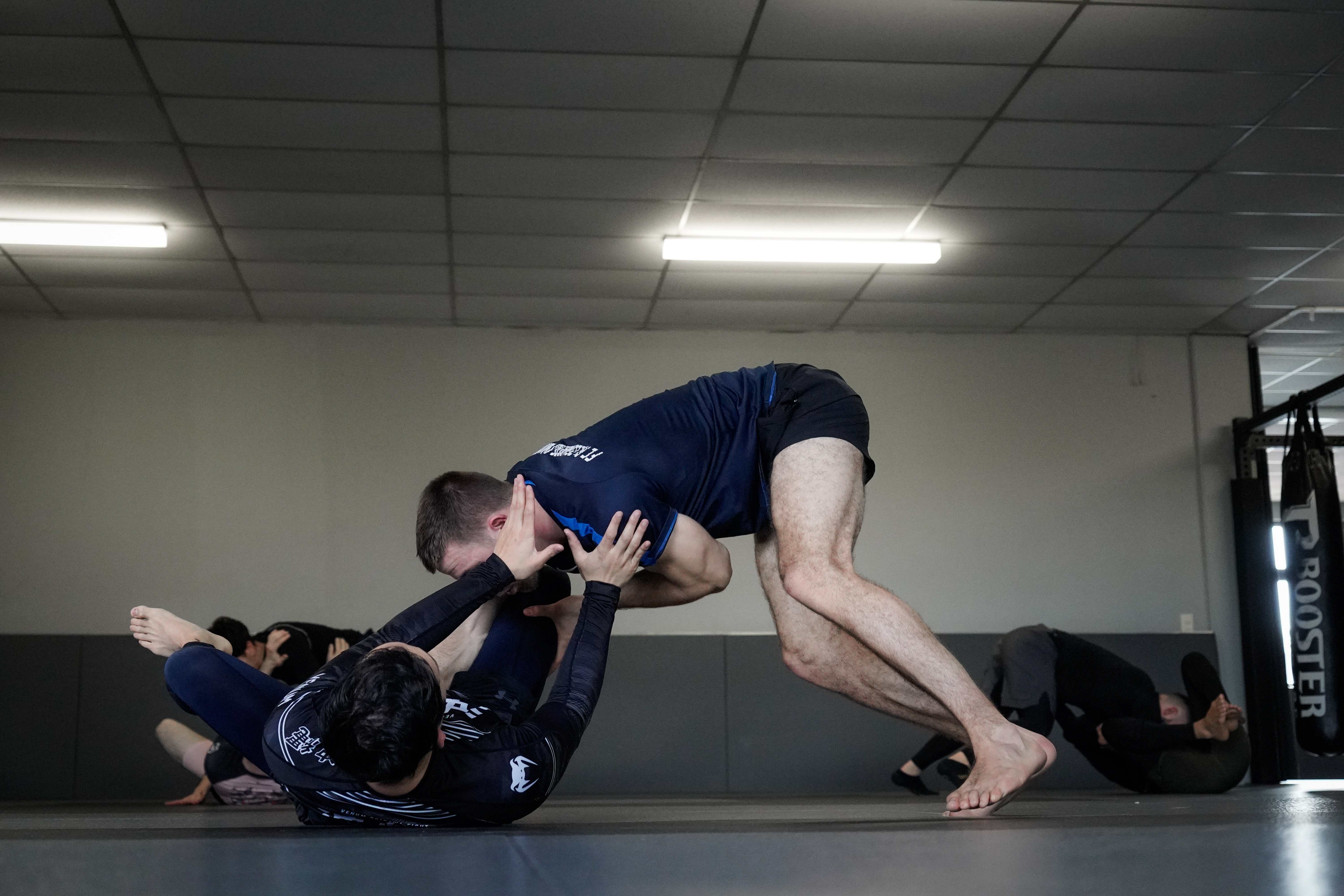 MMA Bodenkampf Training im STALLION GYM Herrenberg